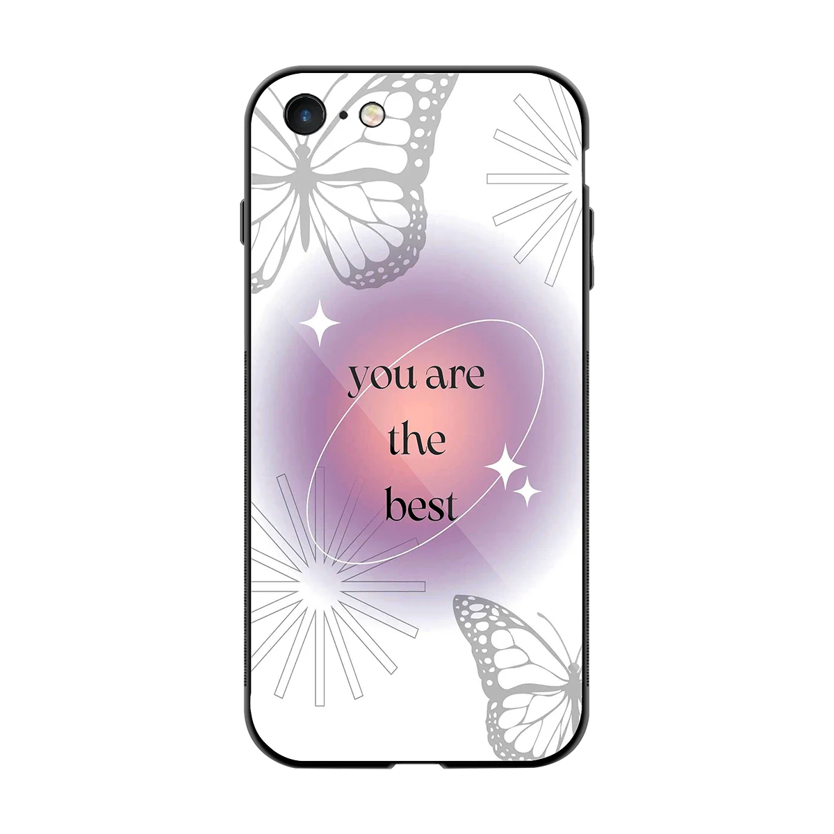 Star Power back phone cover | glass case for iphone 7