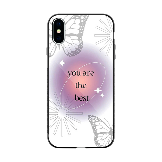 Star Power back phone cover | glass case for iphone xs