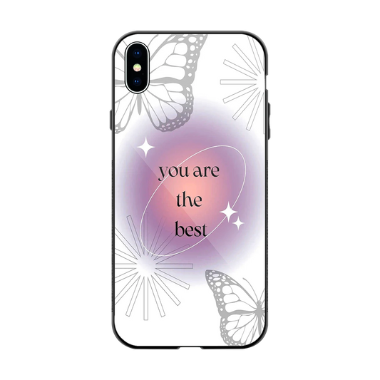 Star Power back phone cover | glass case for iphone xs max