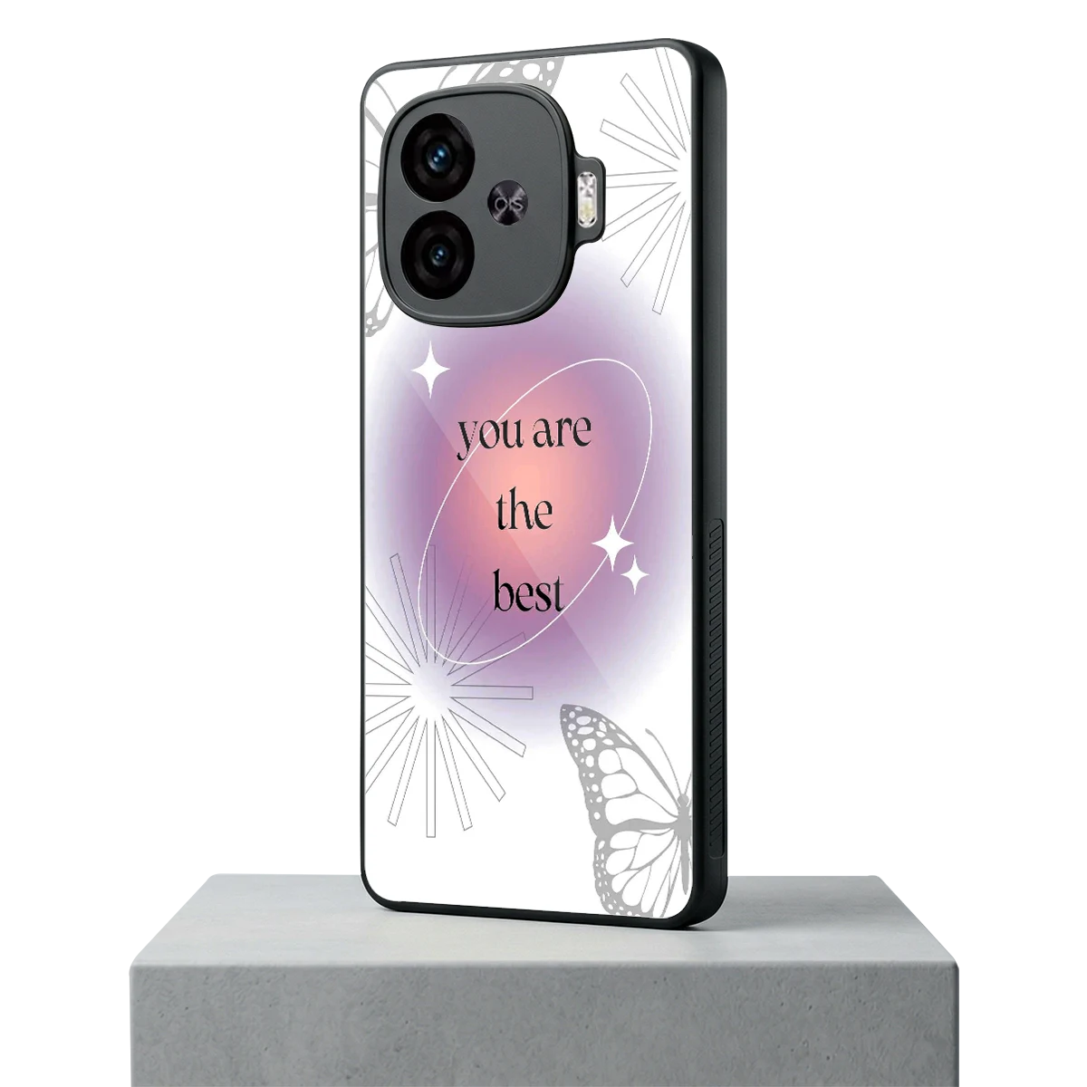 Star Power iqoo neo 10r 5g mobile cover | shockproof glass phone case