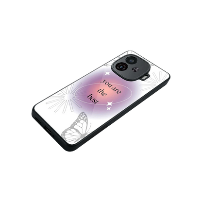 Star Power stylish phone case for iqoo neo 10r 5g | glossy glass and slim fit