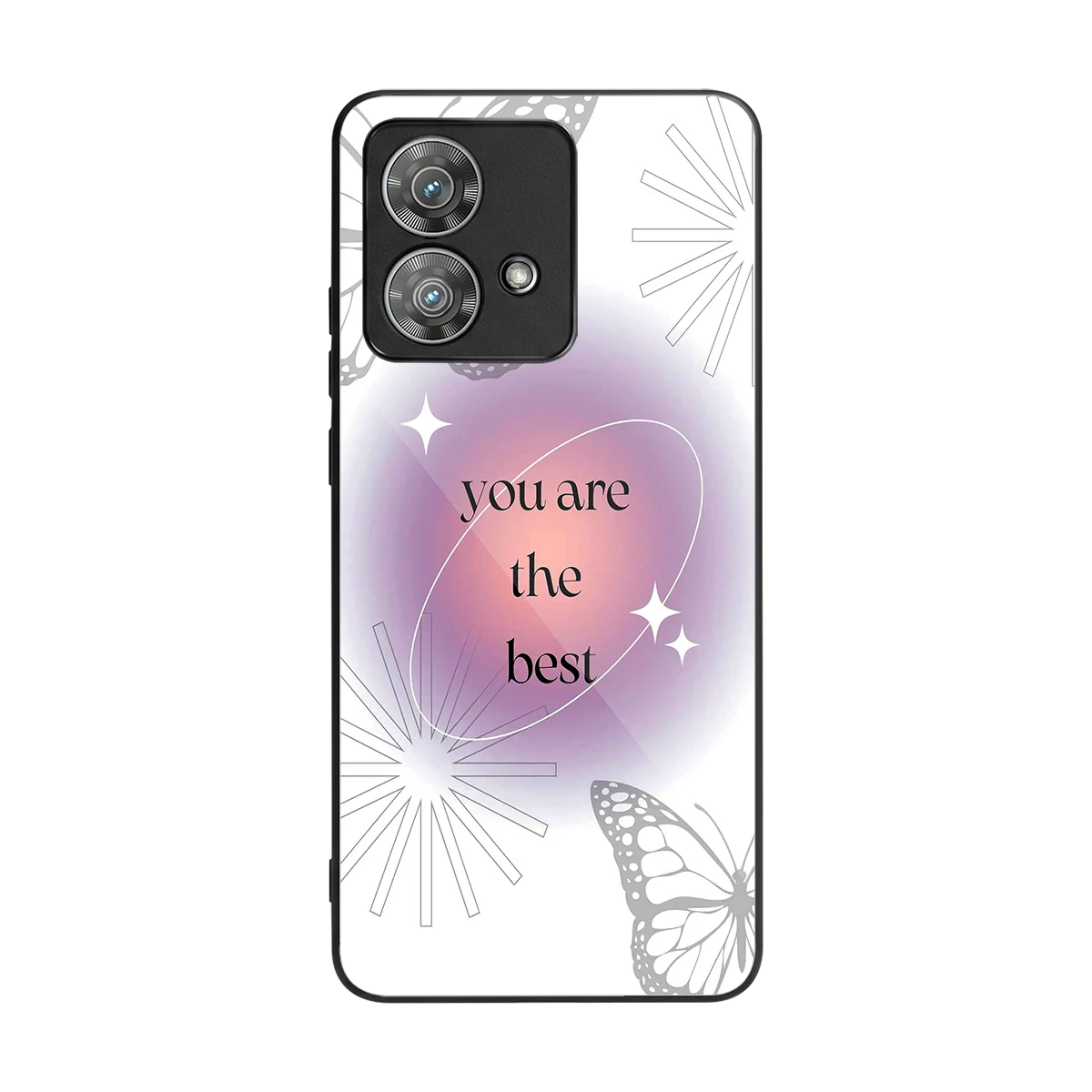 Star Power back phone cover | glass case for motorola edge 40 neo 5g