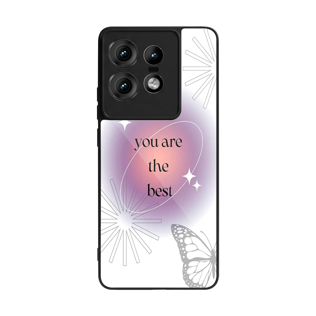 Star Power back phone cover | glass case for motorola edge 50 pro