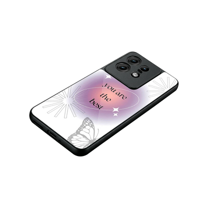 Star Power stylish phone case for motorola edge 50 pro | glossy glass and slim fit