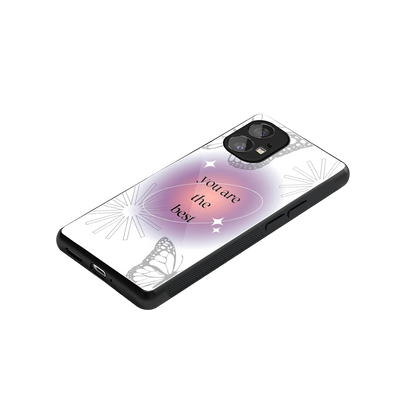 Star Power stylish phone case for nothing phone 1 | glossy glass and slim fit