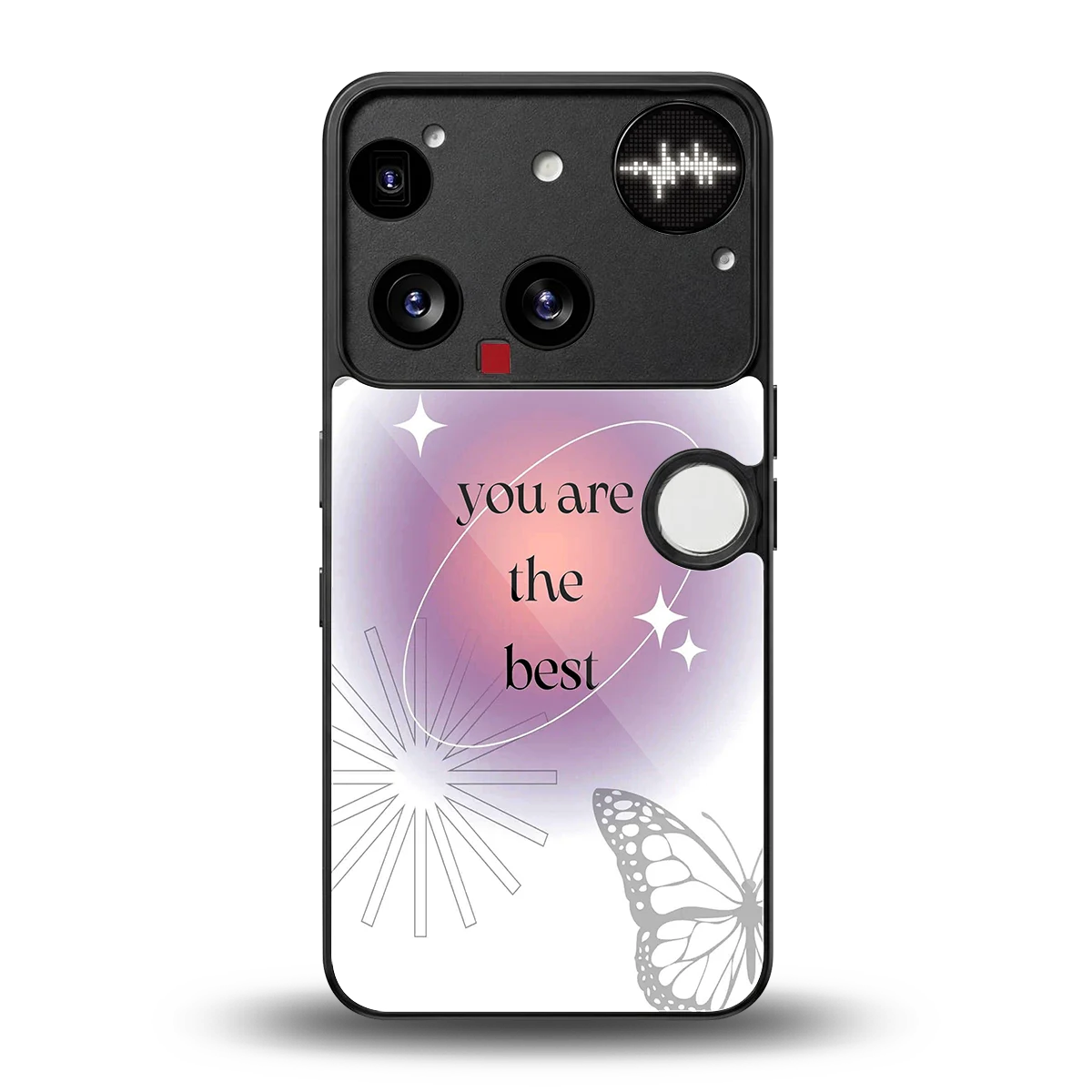 Star Power back phone cover | glass case for nothing phone 3