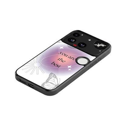 Star Power stylish phone case for nothing phone 3 | glossy glass and slim fit
