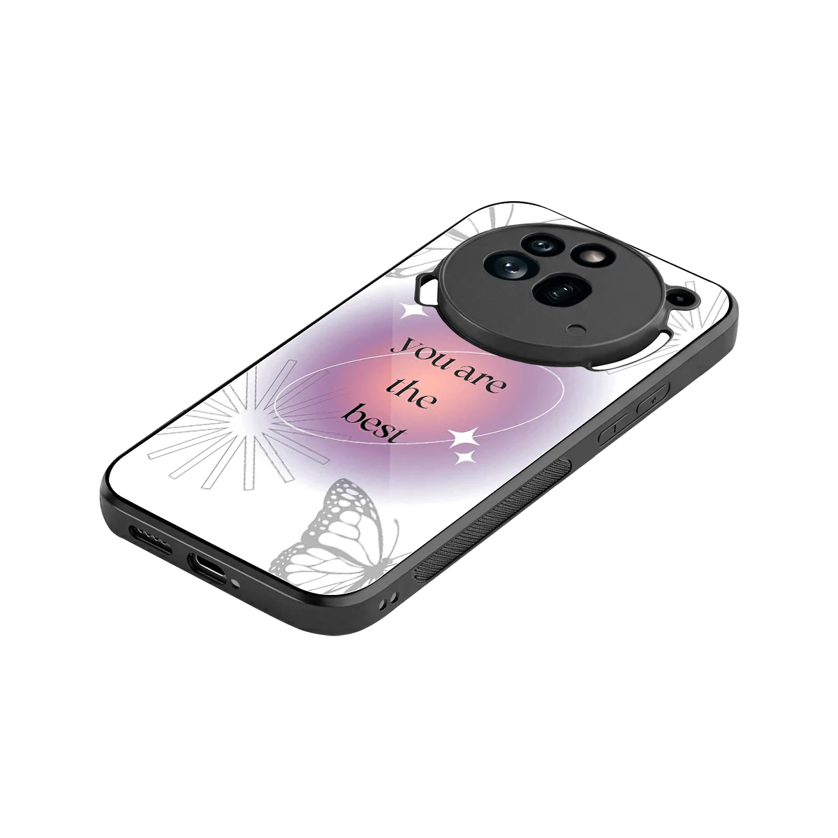 Star Power stylish phone case for nothing phone 3a pro | glossy glass and slim fit