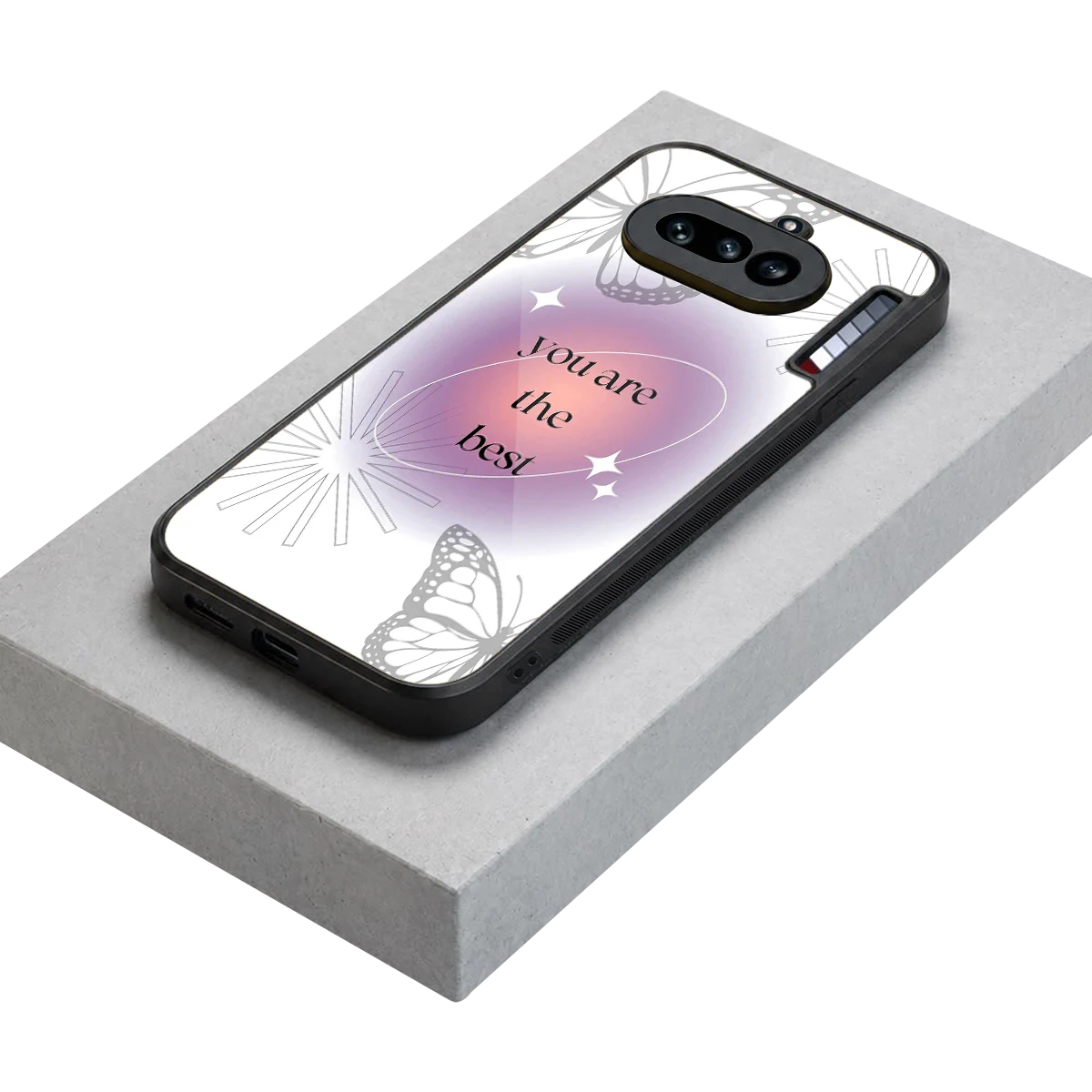 Star Power stylish phone case for nothing phone 4a | glossy glass and slim fit