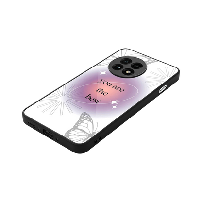 Star Power stylish phone case for oneplus 13r | glossy glass and slim fit
