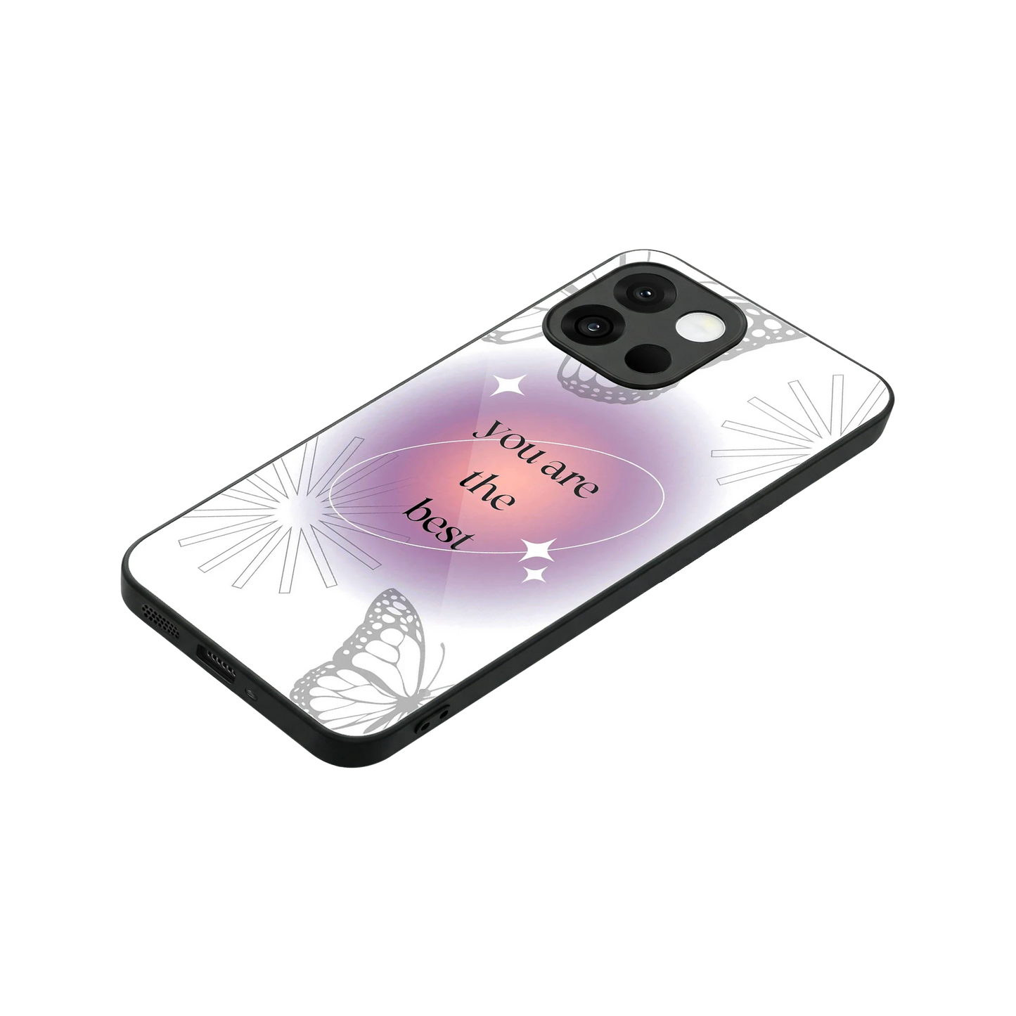 Star Power stylish phone case for oneplus 13s | glossy glass and slim fit