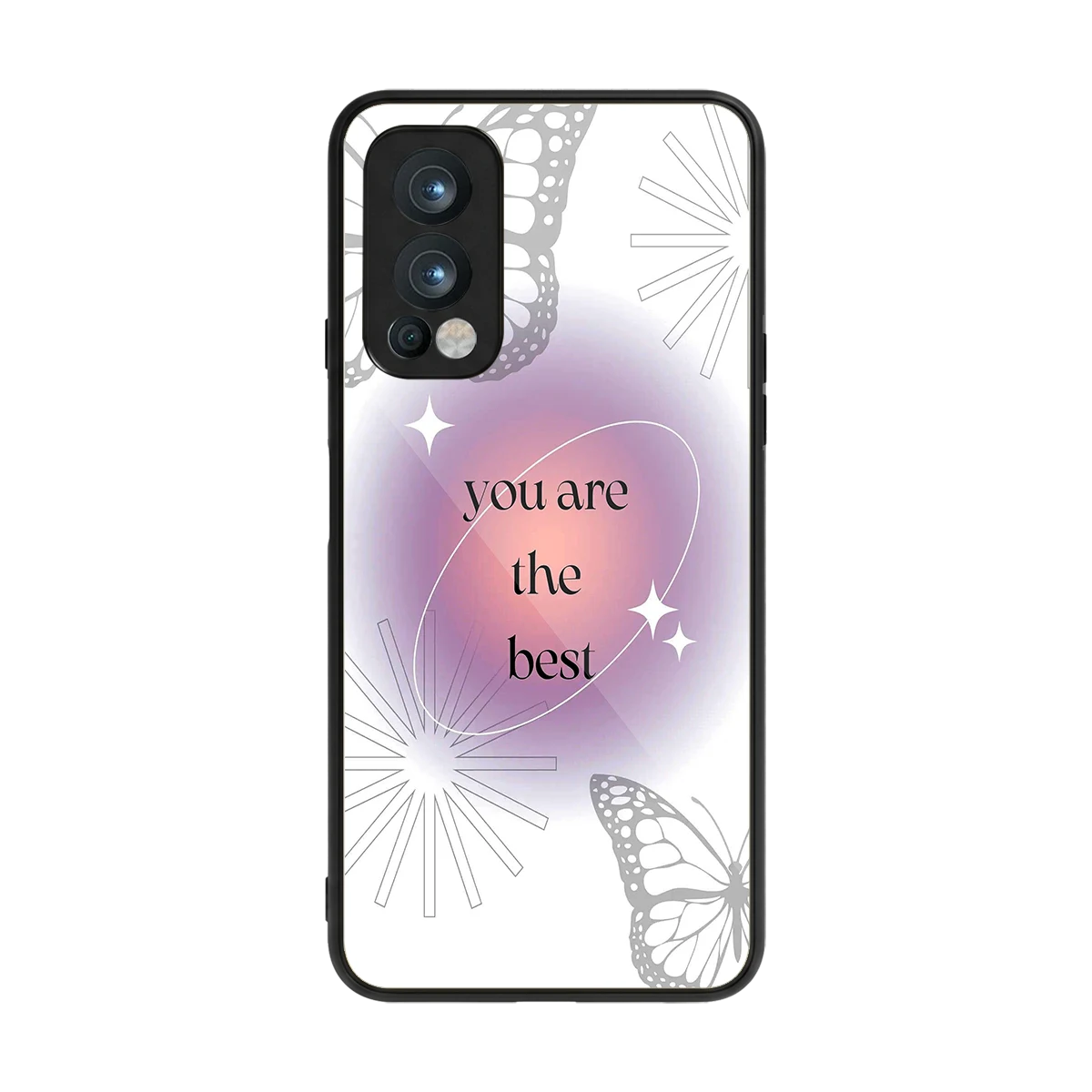 Star Power back phone cover | glass case for oneplus nord 2