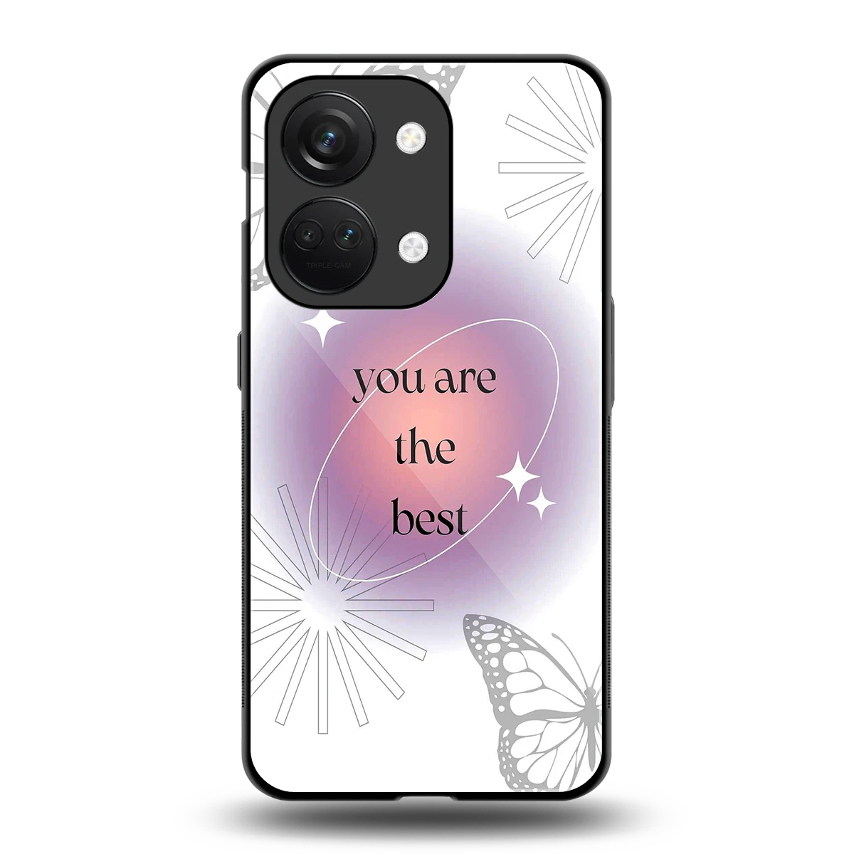 Star Power back phone cover | glass case for oneplus nord 3