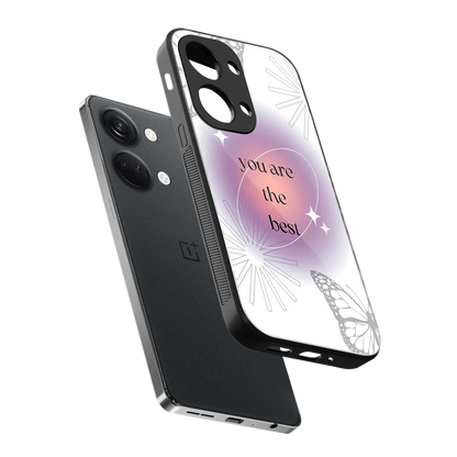 Star Power sleek oneplus nord 3 cover with tempered glass back and TPU edges