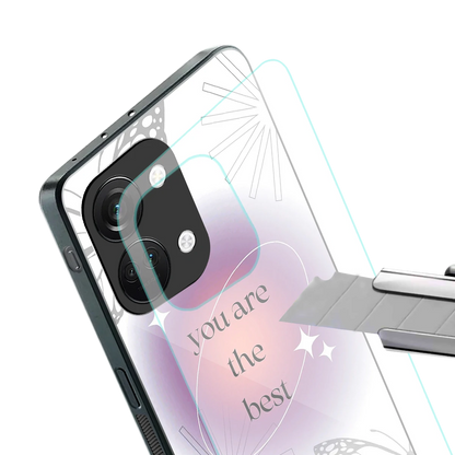 Star Power stylish phone case for oneplus nord 3 | glossy glass and slim fit