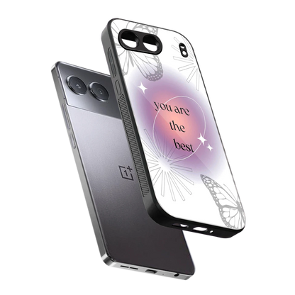 Star Power sleek oneplus nord 4 cover with tempered glass back and TPU edges