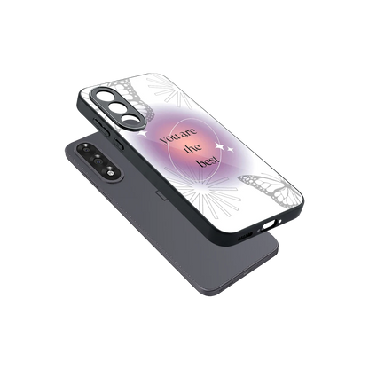 Star Power sleek oneplus nord 5 cover with tempered glass back and TPU edges