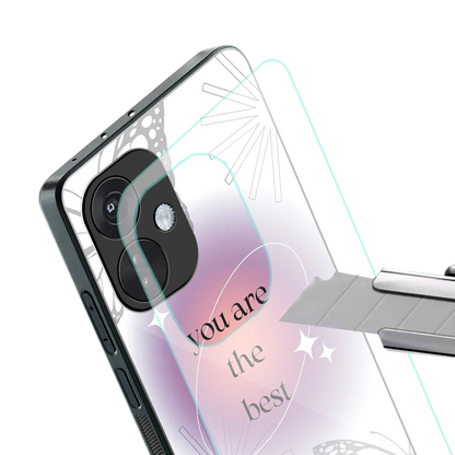 Star Power stylish phone case for oneplus nord ce 3 | glossy glass and slim fit