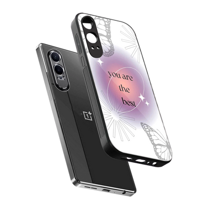 Star Power sleek oneplus nord ce 4 lite cover with tempered glass back and TPU edges