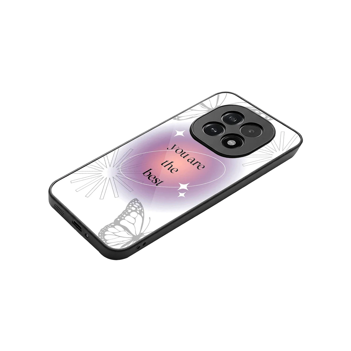 Star Power stylish phone case for oppo f29 5g | glossy glass and slim fit