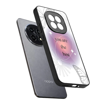 Star Power sleek oppo f29 pro 5g cover with tempered glass back and TPU edges