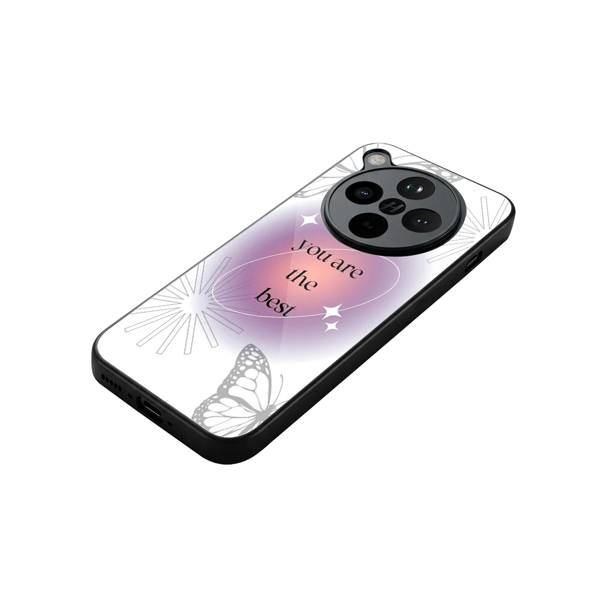 Star Power stylish phone case for oppo find x8 | glossy glass and slim fit