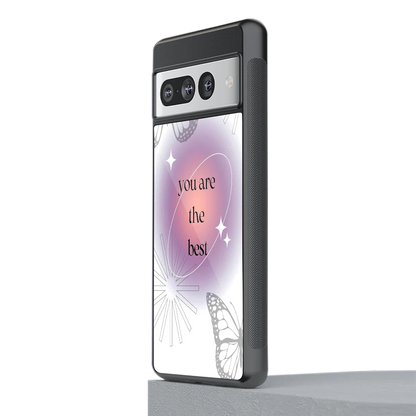 Star Power stylish phone case for google pixel 7 pro | glossy glass and slim fit