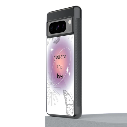 Star Power stylish phone case for google pixel 8 pro | glossy glass and slim fit