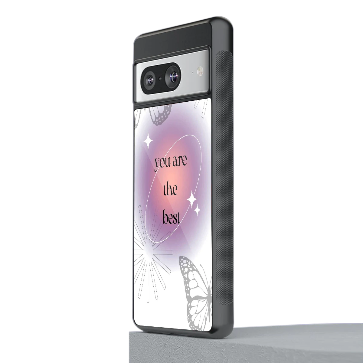 Star Power stylish phone case for google pixel 8 | glossy glass and slim fit