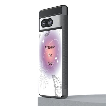 Star Power stylish phone case for google pixel 8 | glossy glass and slim fit