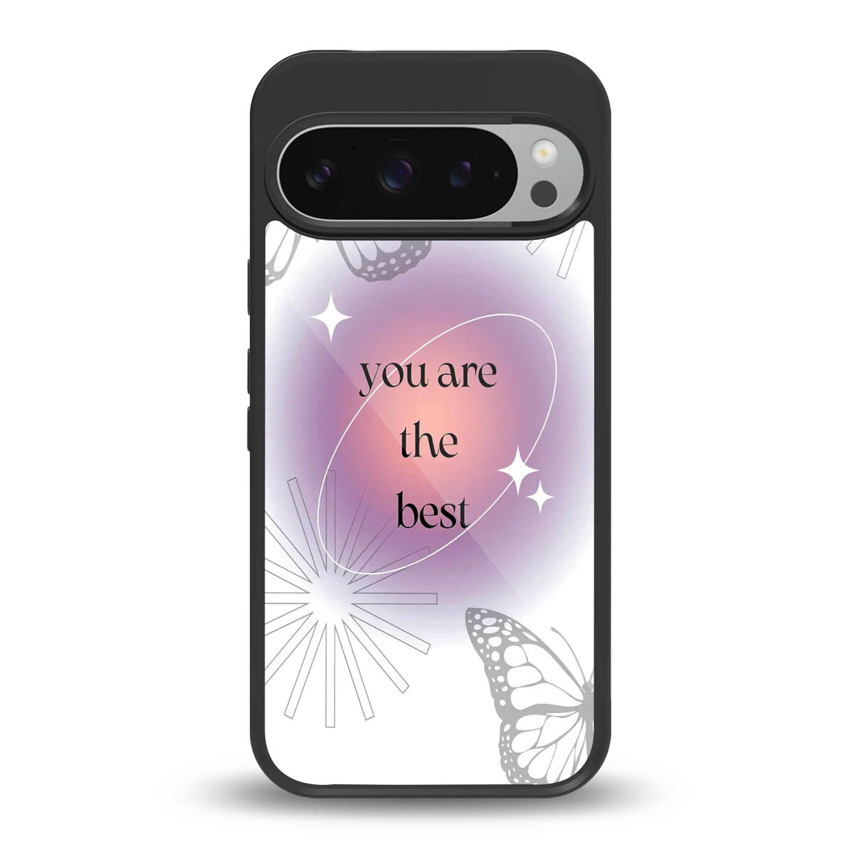 Star Power back phone cover | glass case for google pixel 9 pro