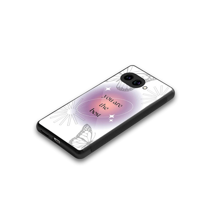 Star Power stylish phone case for google pixel 9a | glossy glass and slim fit