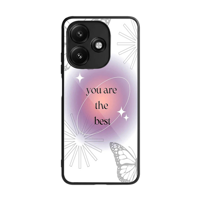 Star Power back phone cover | glass case for redmi 12 5g