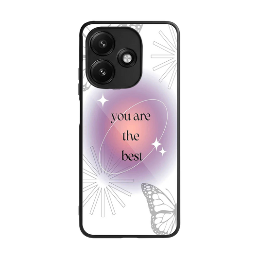 Star Power back phone cover | glass case for redmi 12 5g