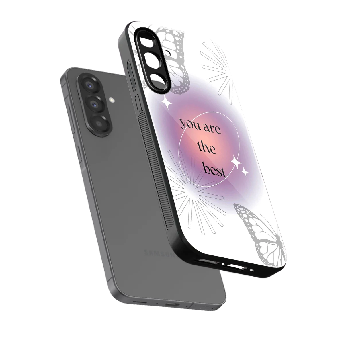 Star Power sleek samsung galaxy a36 5g cover with tempered glass back and TPU edges