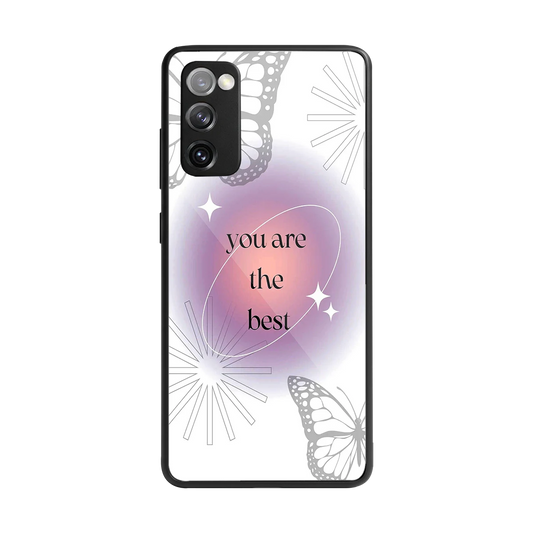Star Power back phone cover | glass case for samsung galaxy s20 fe