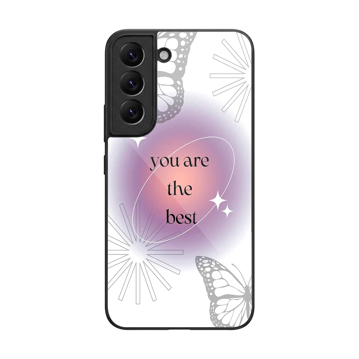 Star Power back phone cover | glass case for samsung galaxy s22