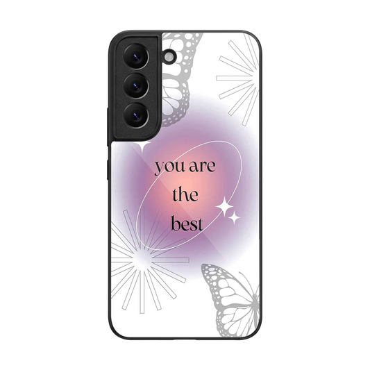 Star Power back phone cover | glass case for samsung galaxy s22
