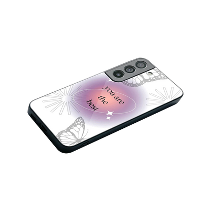 Star Power stylish phone case for samsung galaxy s22 | glossy glass and slim fit