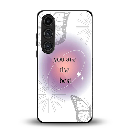 Star Power back phone cover | glass case for samsung galaxy s24