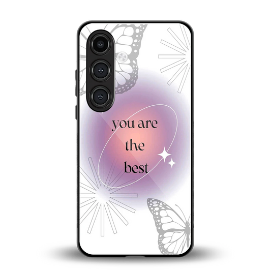 Star Power back phone cover | glass case for samsung galaxy s24