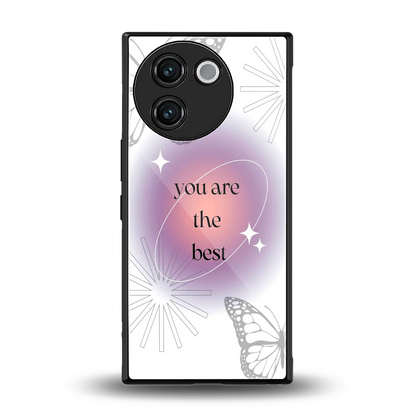 Star Power back phone cover | glass case for vivo v30e