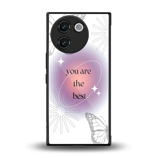 Star Power back phone cover | glass case for vivo v30e