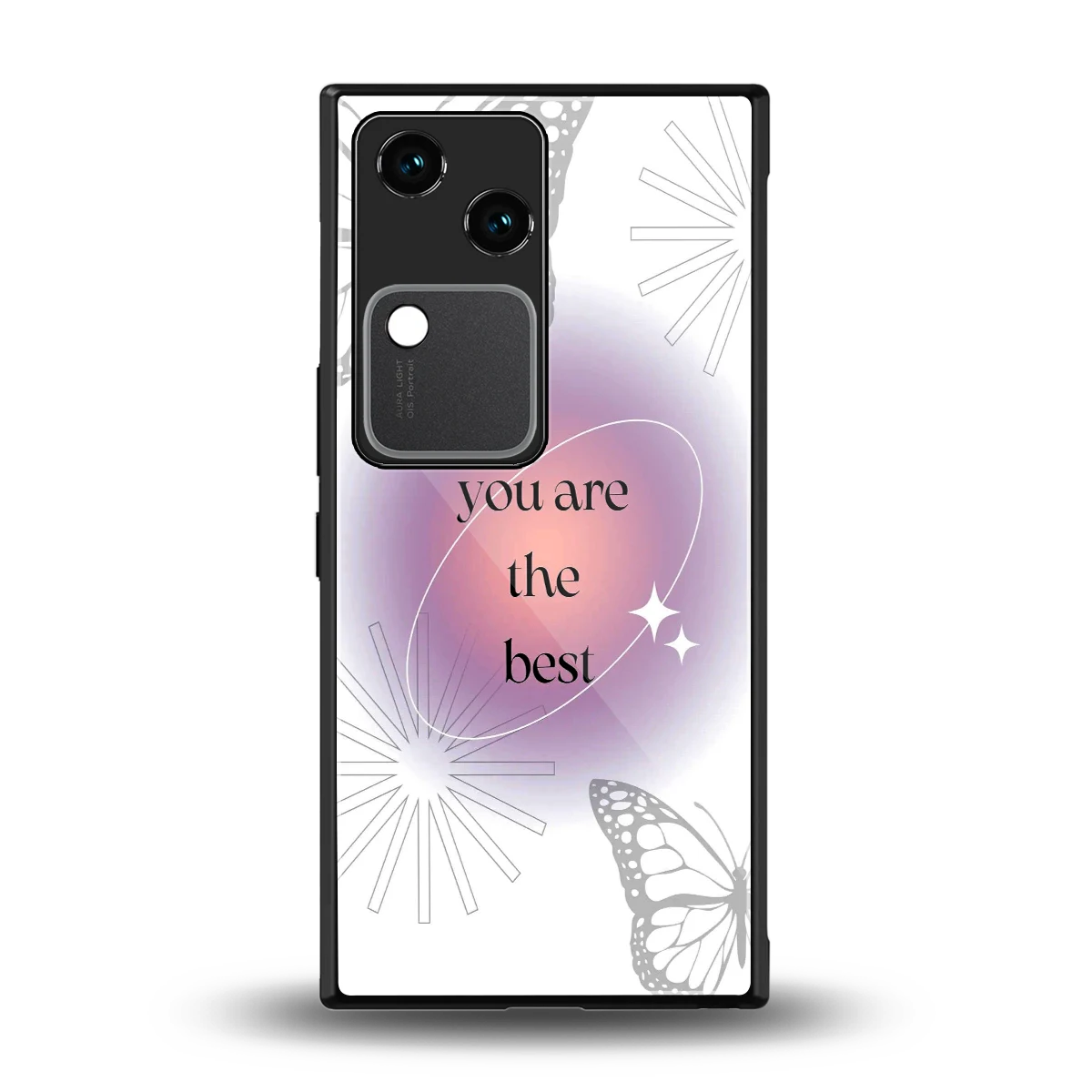 Star Power back phone cover | glass case for vivo v30