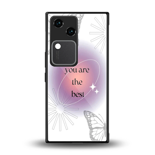 Star Power back phone cover | glass case for vivo v30