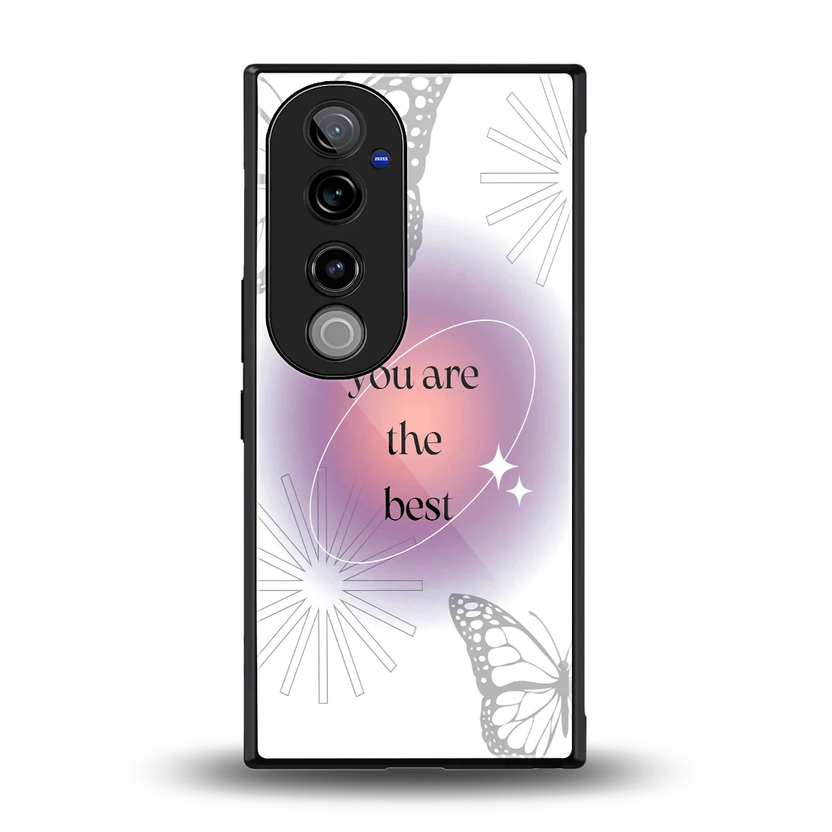 Star Power back phone cover | glass case for vivo v40 pro