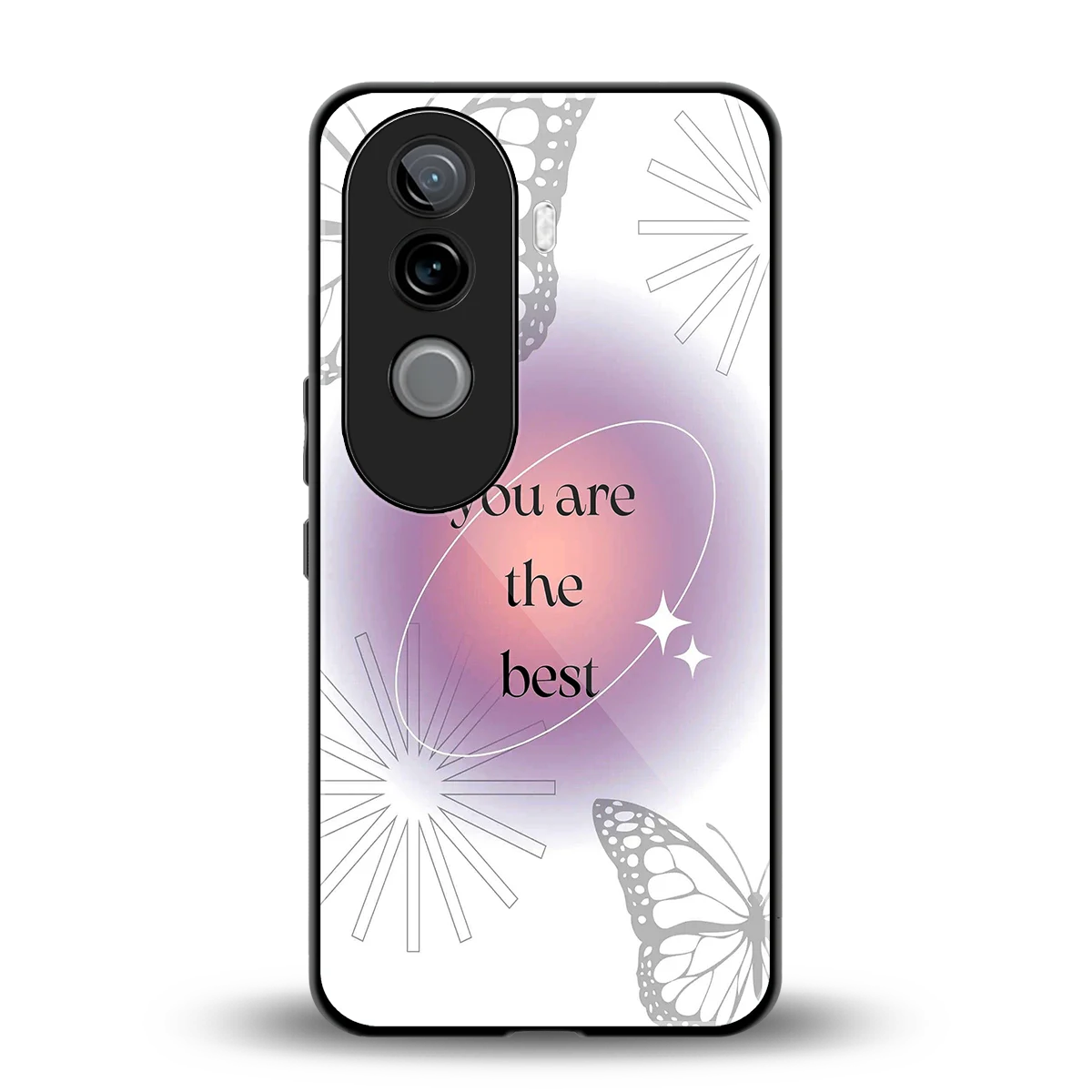 Star Power back phone cover | glass case for vivo v40e