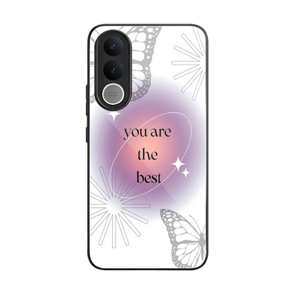 Star Power back phone cover | glass case for vivo v70 fe