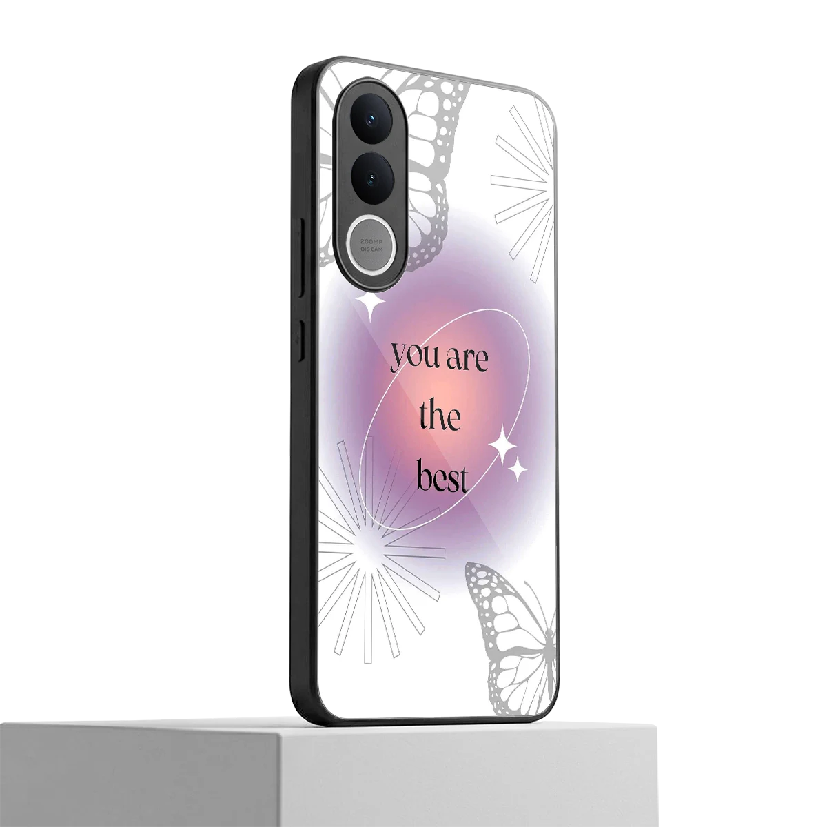 Star Power vivo v70 fe mobile cover | shockproof glass phone case