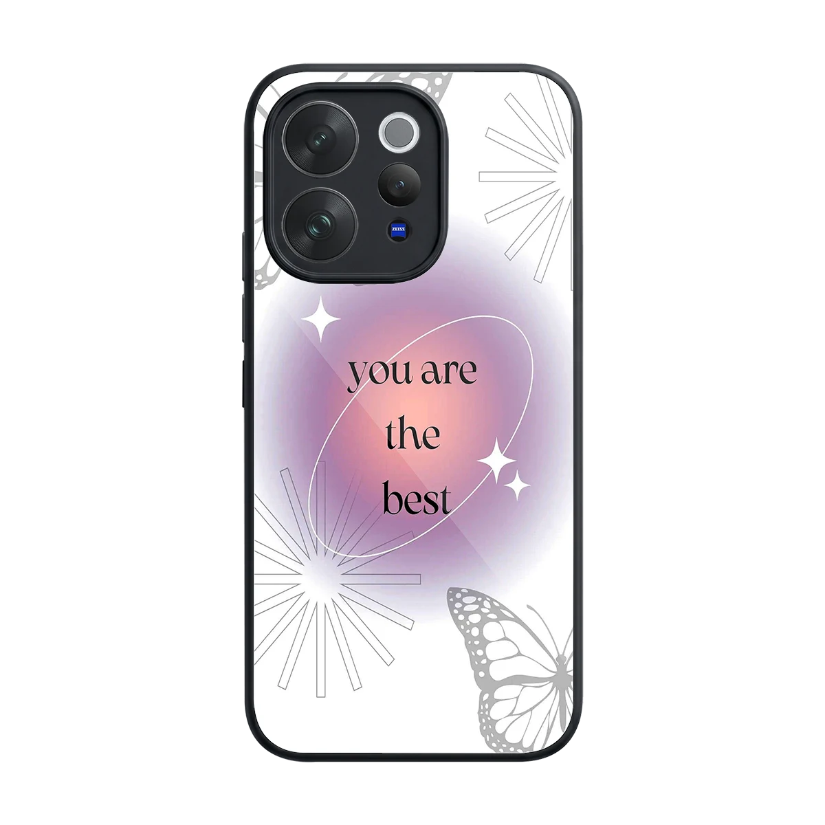 Star Power back phone cover | glass case for vivo v70 elite